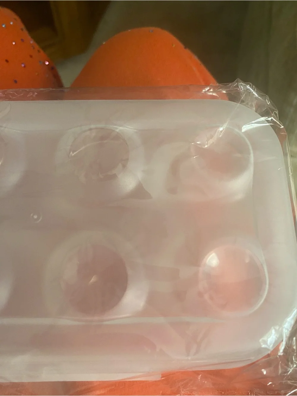 Clear Plastic Egg Storage Case with Lid - Food-Safe Kitchen Organizer